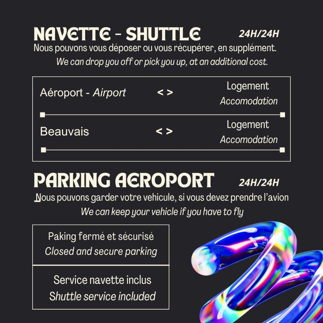 Vila Kay Doudou 60M2 - 5 Min Aeroport - Navette - Parking Bonlier Exteriér fotografie